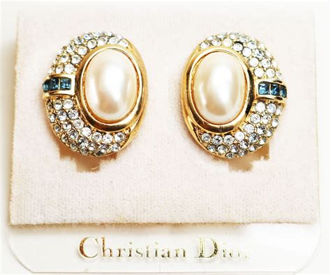 christian dior earrings